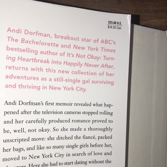 Andi Dorfman single state of mind chick lit book - Picture 4 of 7
